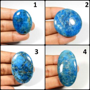 Neon Blue Apatite. Sparkle Apatite Cabochon. Amazing~ Natural Blue Apatite Gemstone. Mix Shape Apatite For Jewelry. Variation