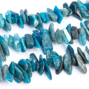 12-24x3-5MM Peacock Blue Apatite Beads Stick Pebble Chip Genuine Natural Grade AA Gemstone Loose Beads 16"/8" Bulk Lot Options (112819) 12-24x3-5MM Peacock Blue Apatite Beads Stick Pebble Chip Genuine Natural Grade AA Gemstone Loose Beads 16"/8" Bulk Lot Options (112819)
