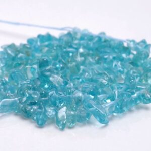 6-8mm Aqua Apatite Gemstone Pebble Nugget Chip Loose Beads 16 Inch (80001859-a26) 6-8mm Aqua Apatite Gemstone Pebble Nugget Chip Loose Beads 16 Inch (80001859-a26)