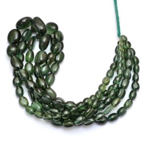 Aaa+ Olive Apatite Gemstone Smooth Nuggets Tumbled Beads | Natural Green Apatite Semi Precious Gemstone Loose Beads For Jewelry | 16" Strand Aaa+ Olive Apatite Gemstone Smooth Nuggets Tumbled Beads | Natural Green Apatite Semi Precious Gemstone Loose Beads For Jewelry | 16" Strand
