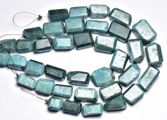 Apatite Dusty Nugget Beads - 7 Inches - Natural Teal Blue Apatite Faceted Nuggets,rare Apatite,opaque Apatite,size Is 11-14mm #74 Apatite Dusty Nugget Beads - 7 Inches - Natural Teal Blue Apatite Faceted Nuggets,rare Apatite,opaque Apatite,size Is 11-14mm #74