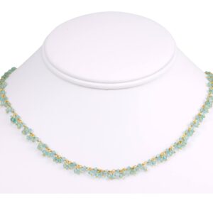 Blue Apatite Necklace 14k Gold Filled 18 19 Inch Chain Faceted Natural Earthy Gemstones 3mm Blue Dainty Small Cluster Dangle Style Blue Apatite Necklace 14k Gold Filled 18 19 Inch Chain Faceted Natural Earthy Gemstones 3mm Blue Dainty Small Cluster Dangle Style