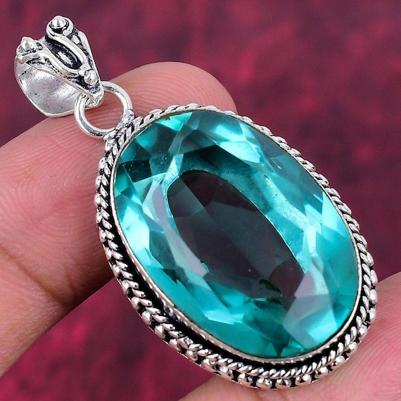 Dainty Aqua Apatite Pendant 925 Sterling Silver Pendant Aqua Apatite Gemstone Pendant Handmade Jewelry Aqua Apatite Jewelry Mother Day Gift Dainty Aqua Apatite Pendant 925 Sterling Silver Pendant Aqua Apatite Gemstone Pendant Handmade Jewelry Aqua Apatite Jewelry Mother Day Gift