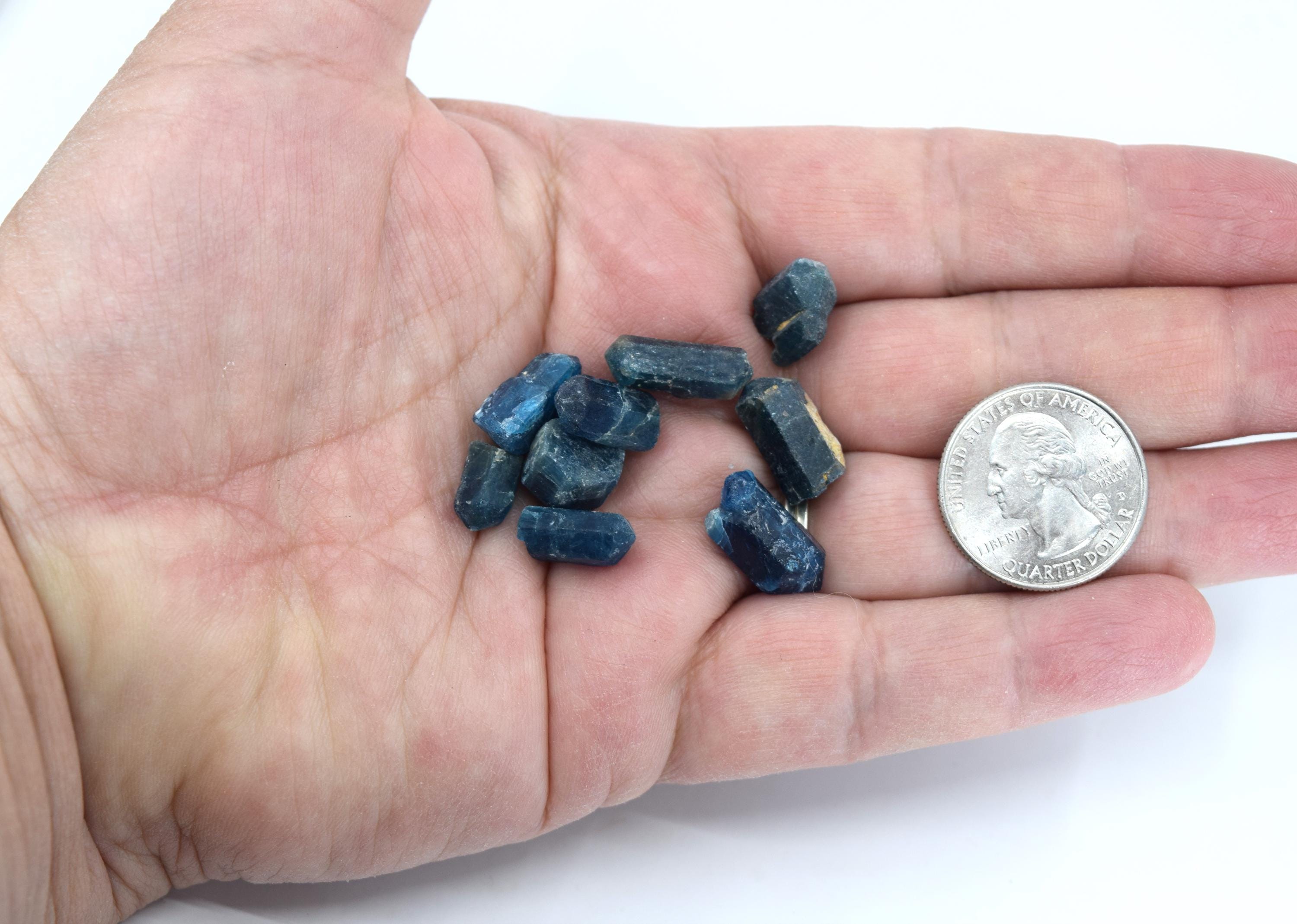 You Pick Blue/green Apatite Natural Points You Pick Blue/green Apatite Natural Points