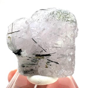 Fluorapatite with Actinolite Inclusions, Crystal Specimen