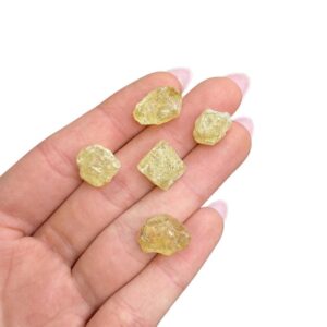 Gem Jar Golden Apatite - Yellow Apatite Specimen - Mini Golden Apatite - Morocco
