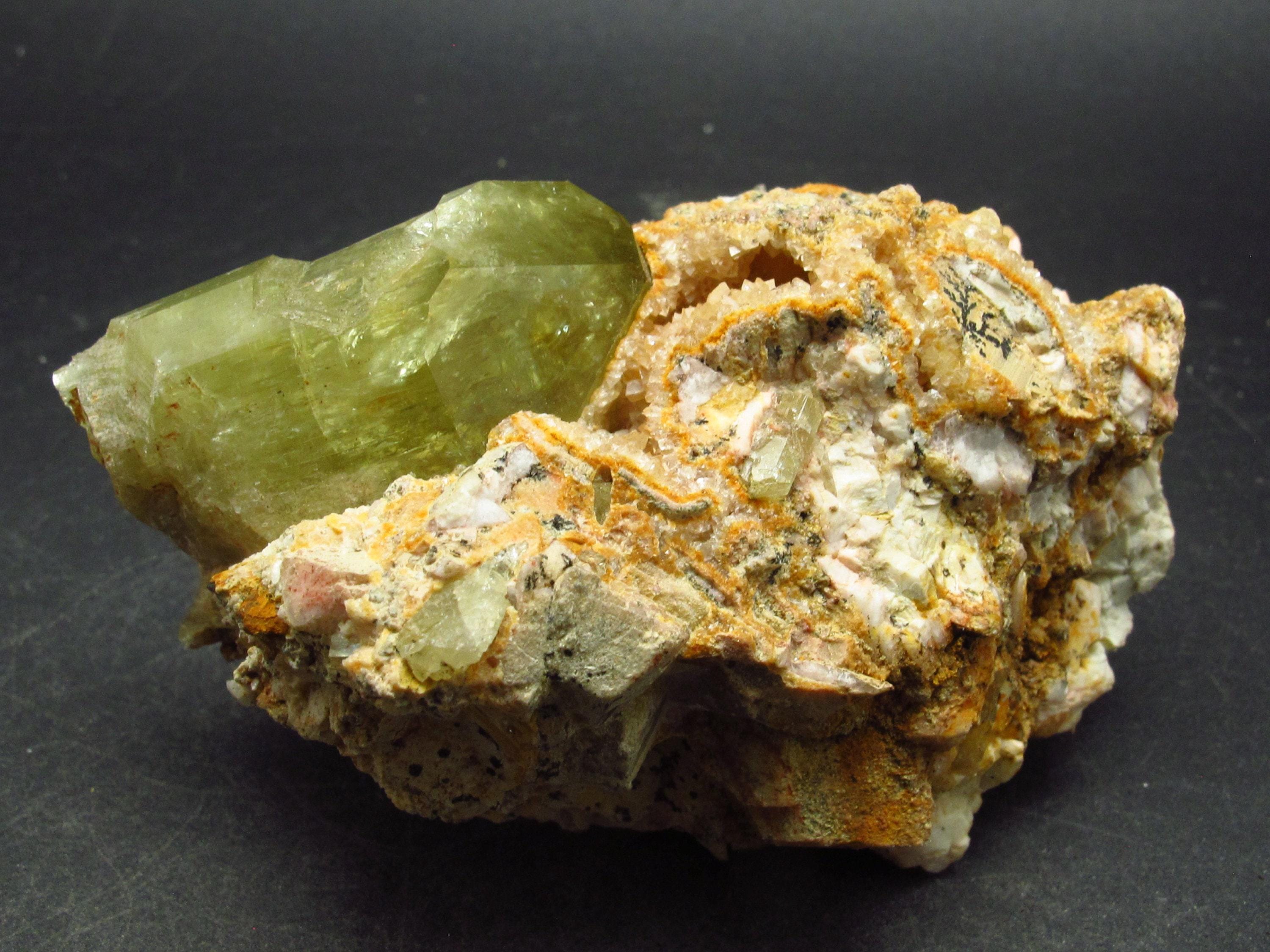 Golden Apatite Cluster From Mexico - 2.8" - 169 Grams