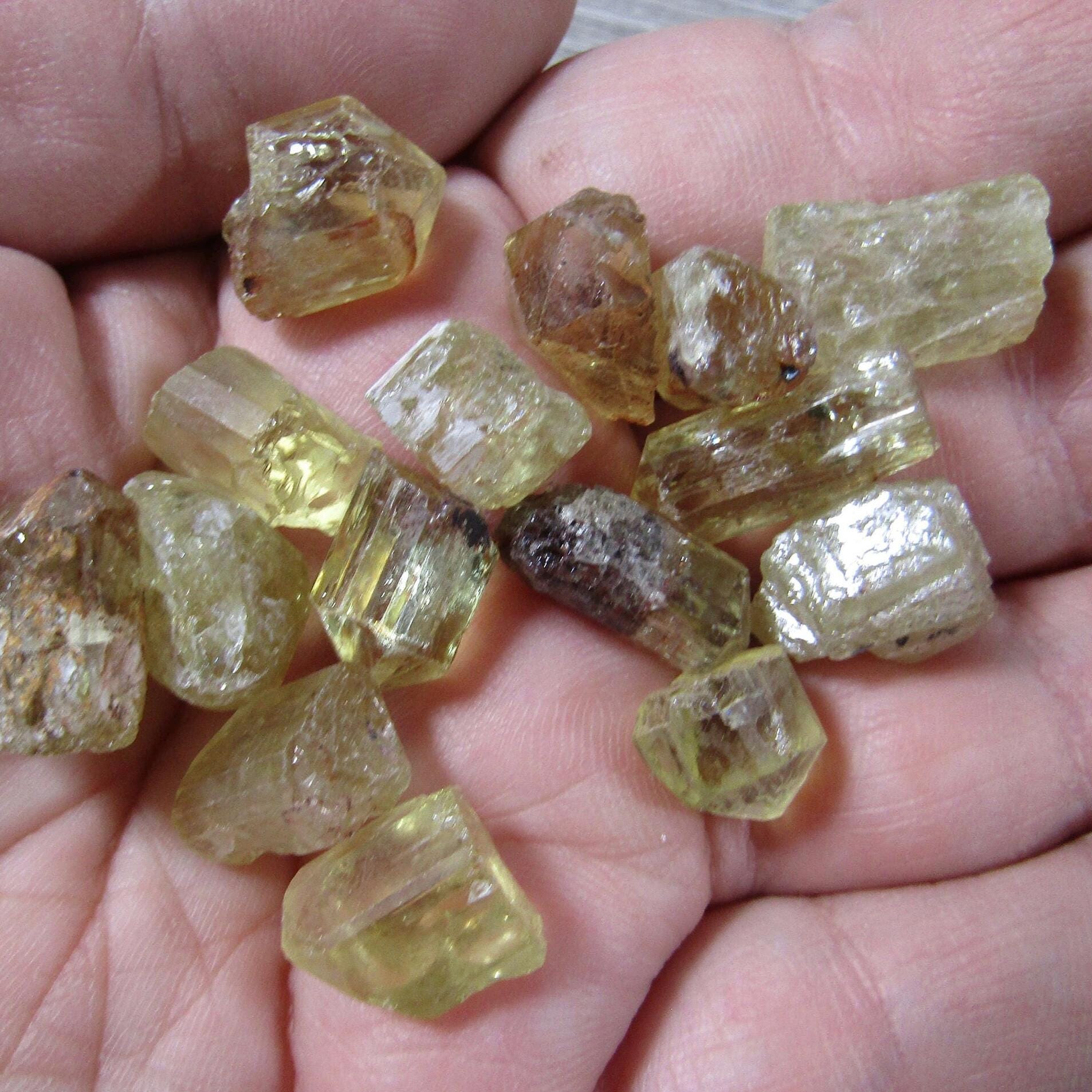 Golden Apatite Crystal 1/2” Raw Golden Apatite Crystal 1/2” Raw