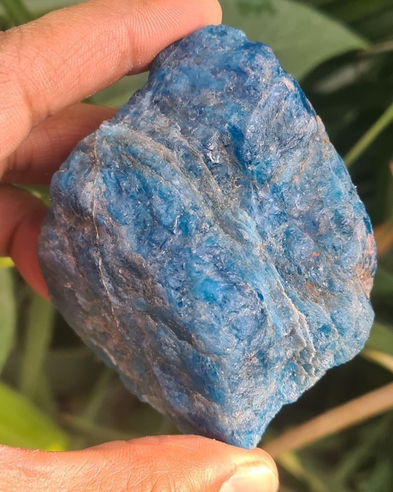 Neon Apatite Rough Healing Crystal Big Energy Stone Natural Blue Apatite Raw - Mesmerizing Specimen Neon Apatite Rough Healing Crystal Big Energy Stone Natural Blue Apatite Raw - Mesmerizing Specimen