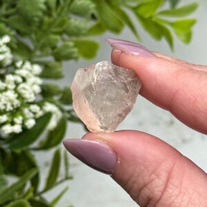 Pink Apatite , 6g , - #4 (raw Crystal Specimen, Heart Chakra, Healing Stone, Love)