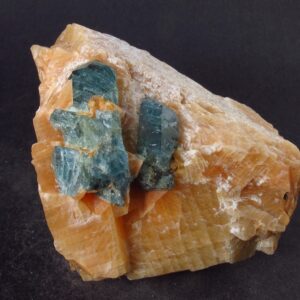 Rare Blue Apatite Cluster From Russia - 3.3" - 172 Grams