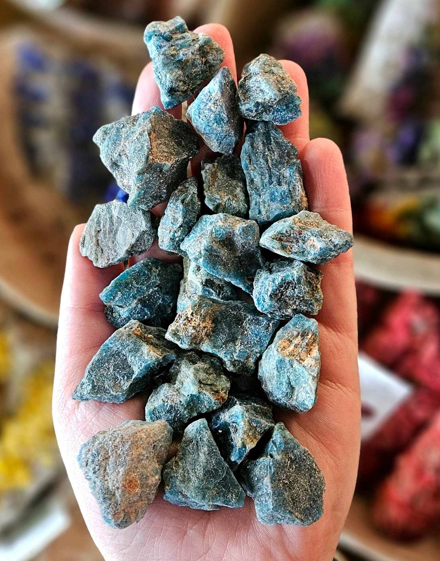 Apatite Rough Stone, One, Feng Shui, Pocket Stone, Metaphysical, Rock Hound, Crystal Healing Apatite Rough Stone, One, Feng Shui, Pocket Stone, Metaphysical, Rock Hound, Crystal Healing