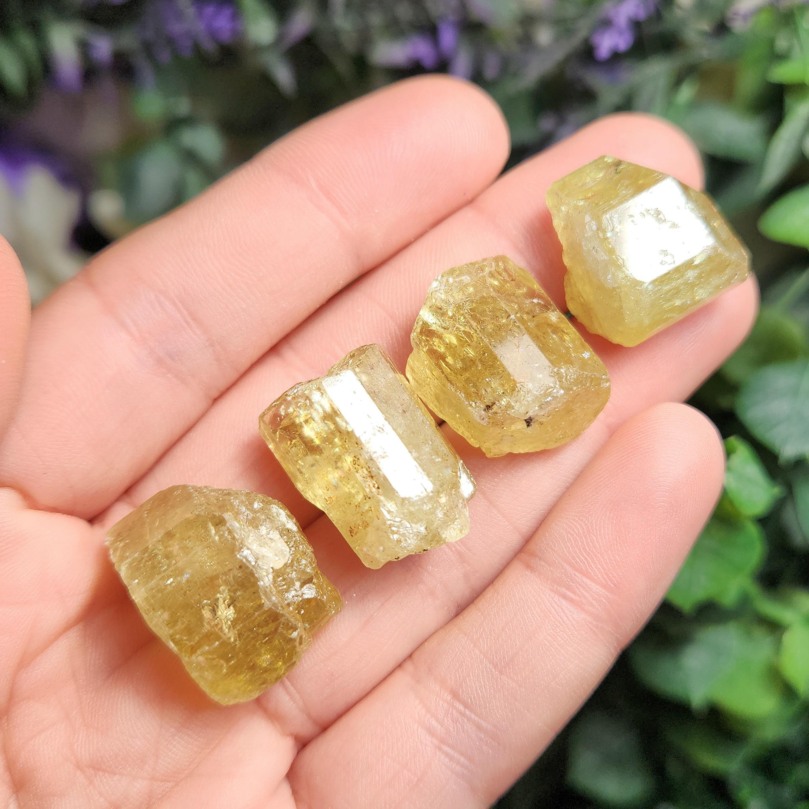 Xl Apatite Crystal - Golden Apatite - Apatite Crystal - Apatite Stone - Raw Apatite - Apatite Specimen - Apatite Gemstone - Gold Apatite