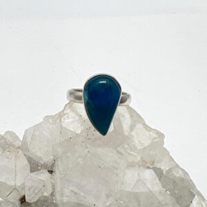 Beautiful Blue Apatite Ring, Size 5 1/2 Beautiful Blue Apatite Ring, Size 5 1/2