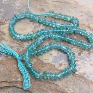 Apatite Rondelles, 13 inch strand, 4mm