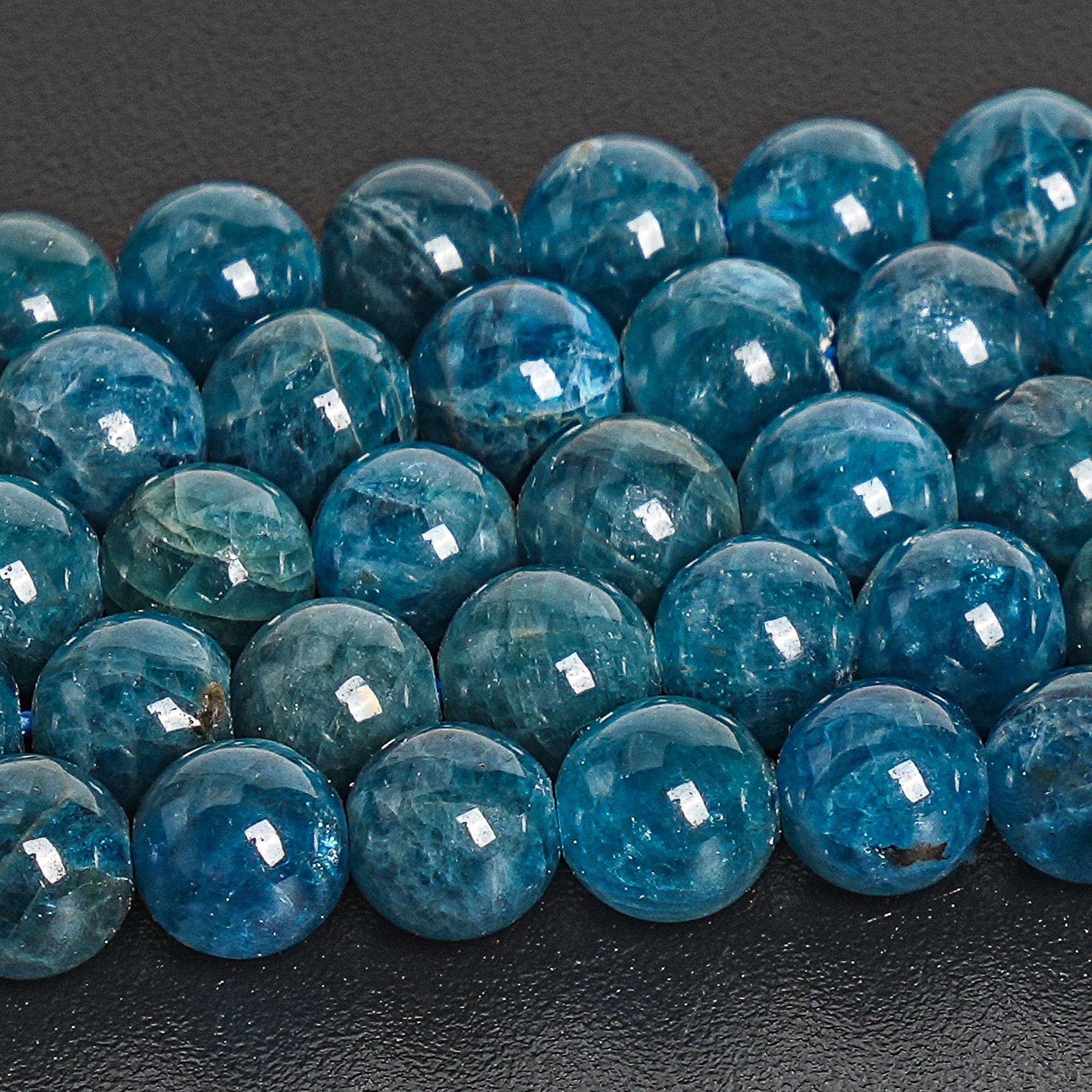 Deep Green Blue Apatite Beads Genuine Natural Gemstone Round Loose Beads 6mm 7mm 9mm 10mm Bulk Lot Options Deep Green Blue Apatite Beads Genuine Natural Gemstone Round Loose Beads 6mm 7mm 9mm 10mm Bulk Lot Options