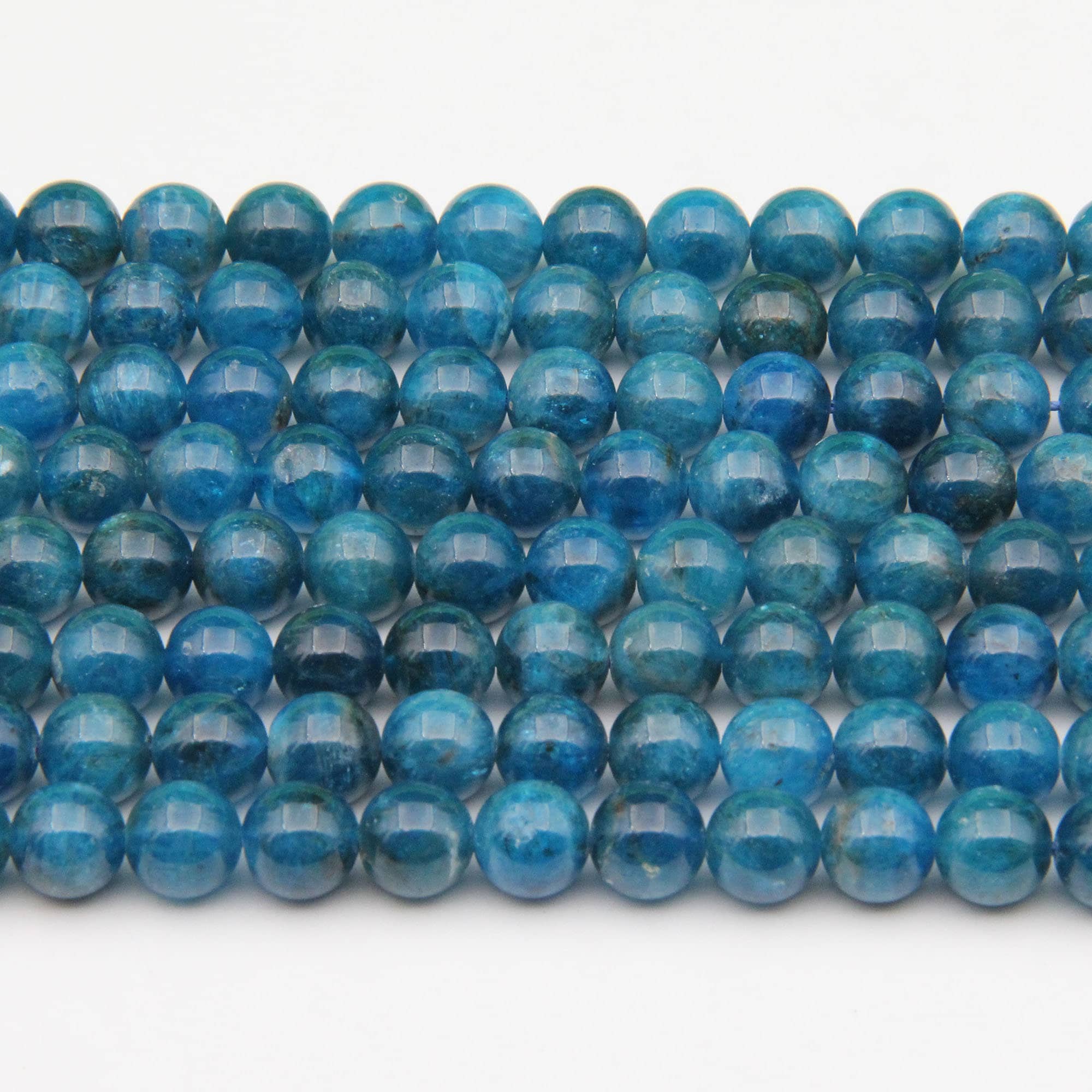 Natural Apatite Round Beads, 4mm 6mm 8mm 10mm Gemstone Round Beads, Loose Strand Jewelry Beads, Polish Smooth Apatite Round Beads, Wholesale Bead