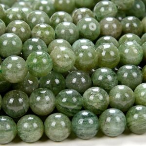 Natural Green Apatite Gemstone Grade Aaa Round 5mm 6mm 7mm 8mm 9mm 10mm 11mm Loose Beads (d124)