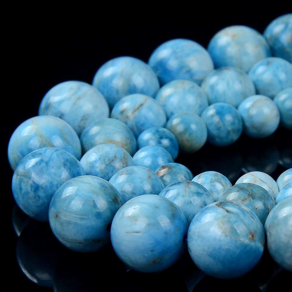 Natural Ocean Blue Apatite Gemstone Grade Aaa Round 3mm 4mm 5mm 6mm 7mm 8mm 9mm 10mm Loose Beads (d375) Natural Ocean Blue Apatite Gemstone Grade Aaa Round 3mm 4mm 5mm 6mm 7mm 8mm 9mm 10mm Loose Beads (d375)