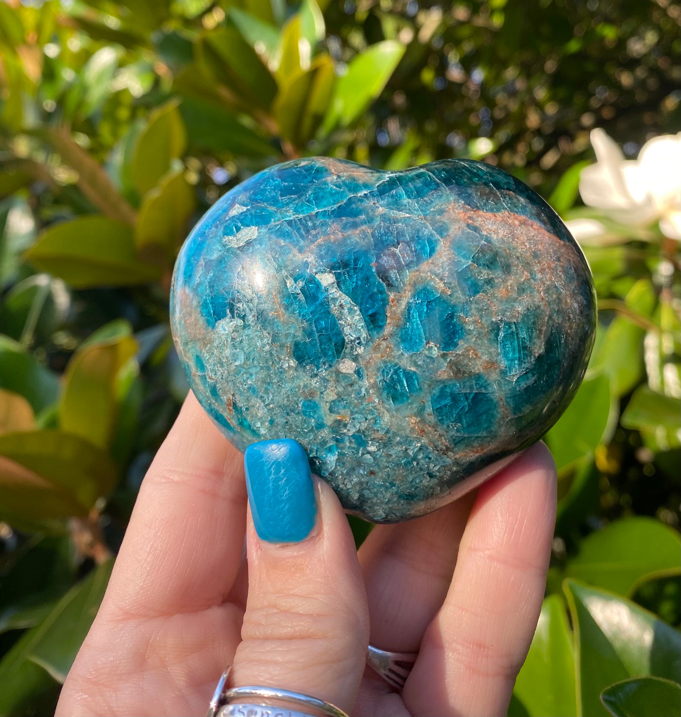 Blue Apatite, Blue Apatite Heart