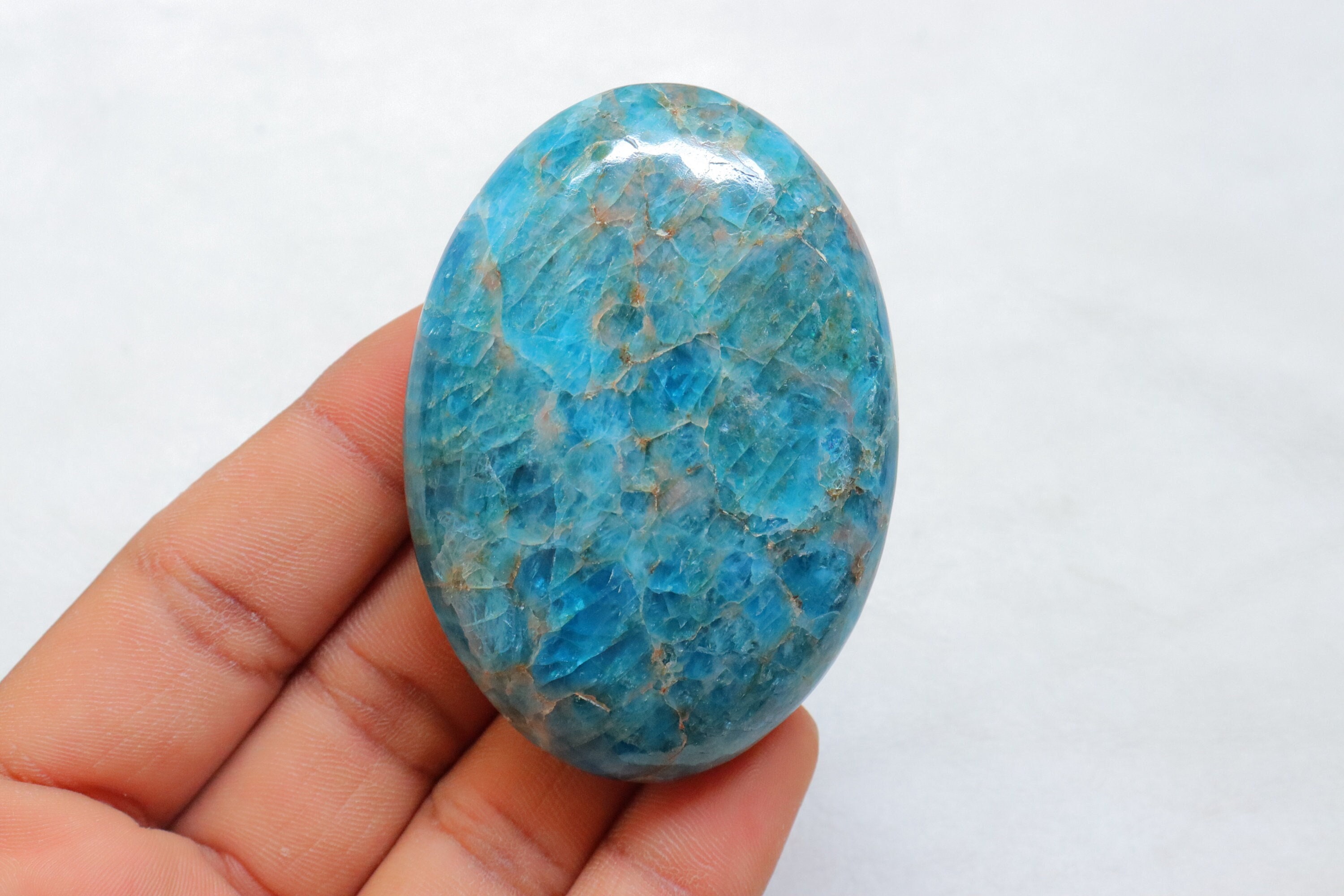 Sheen Apatite Palmstone, High Grade Blue Apatite Stone, Natural Apatite Crystal, Polished Sheen Apatite Palmstone, Apatite From Madagascar. Sheen Apatite Palmstone, High Grade Blue Apatite Stone, Natural Apatite Crystal, Polished Sheen Apatite Palmstone, Apatite From Madagascar.