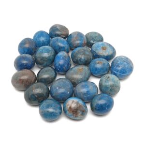 Blue Apatite Tumbled Stone – Apatite Crystal Gemstone – Meditation Stone – Natural Apatite Stone – Tu1309