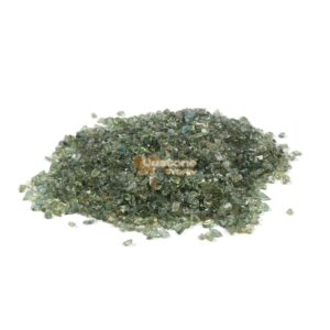 Natural Green Apatite Polished Chips Crushed Tumbled Stone Crystal Healing Embellishments 100 Grams