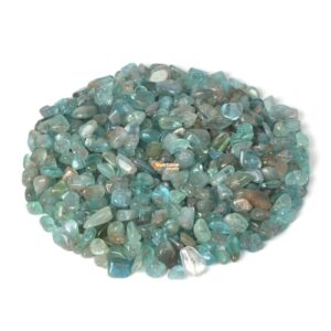 Apatite Polished Chips Crushed Tumbled Stone Crystal Healing Embellishments 100 Grams