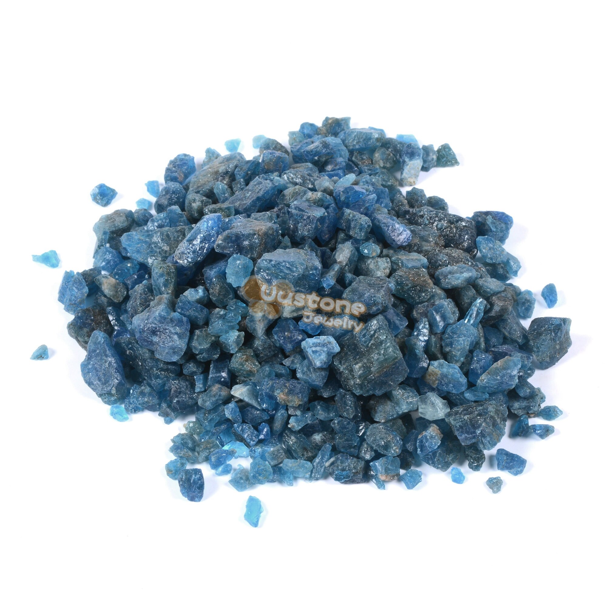 Raw Apatite Chips Crushed Tumbled Stone Crystal Healing Embellishments 100 Grams