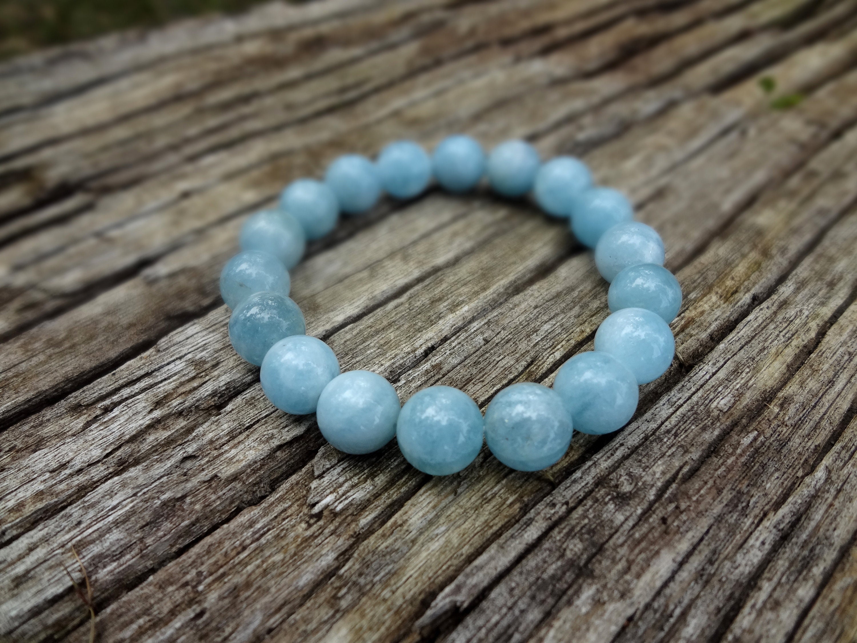 Aquamarine Bracelet. Natural Grey Blue Gemstone Statement Bracelet Handmade In Australia By Miss Leroy. Aquamarine Bracelet. Natural Grey Blue Gemstone Statement Bracelet Handmade In Australia By Miss Leroy.