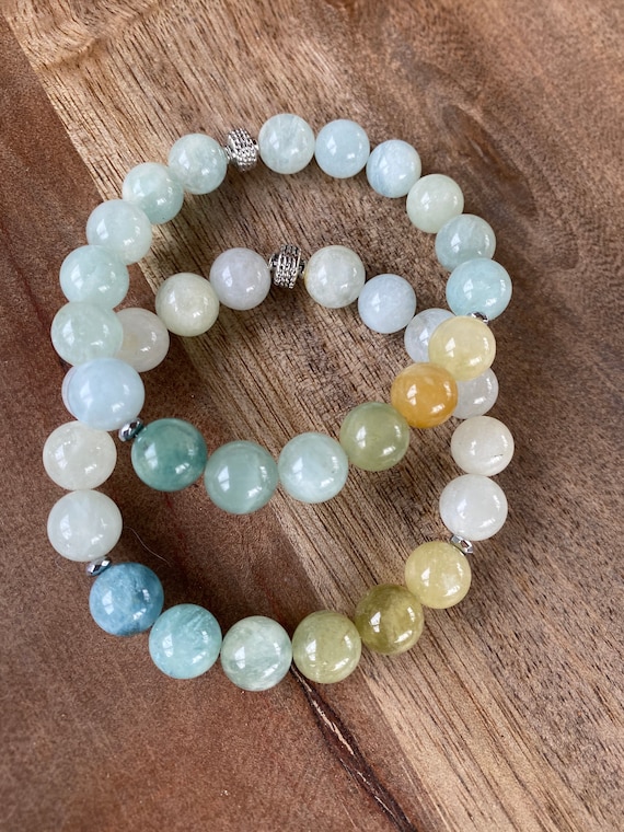 Aquamarine Ombré Bracelet Aquamarine Ombré Bracelet