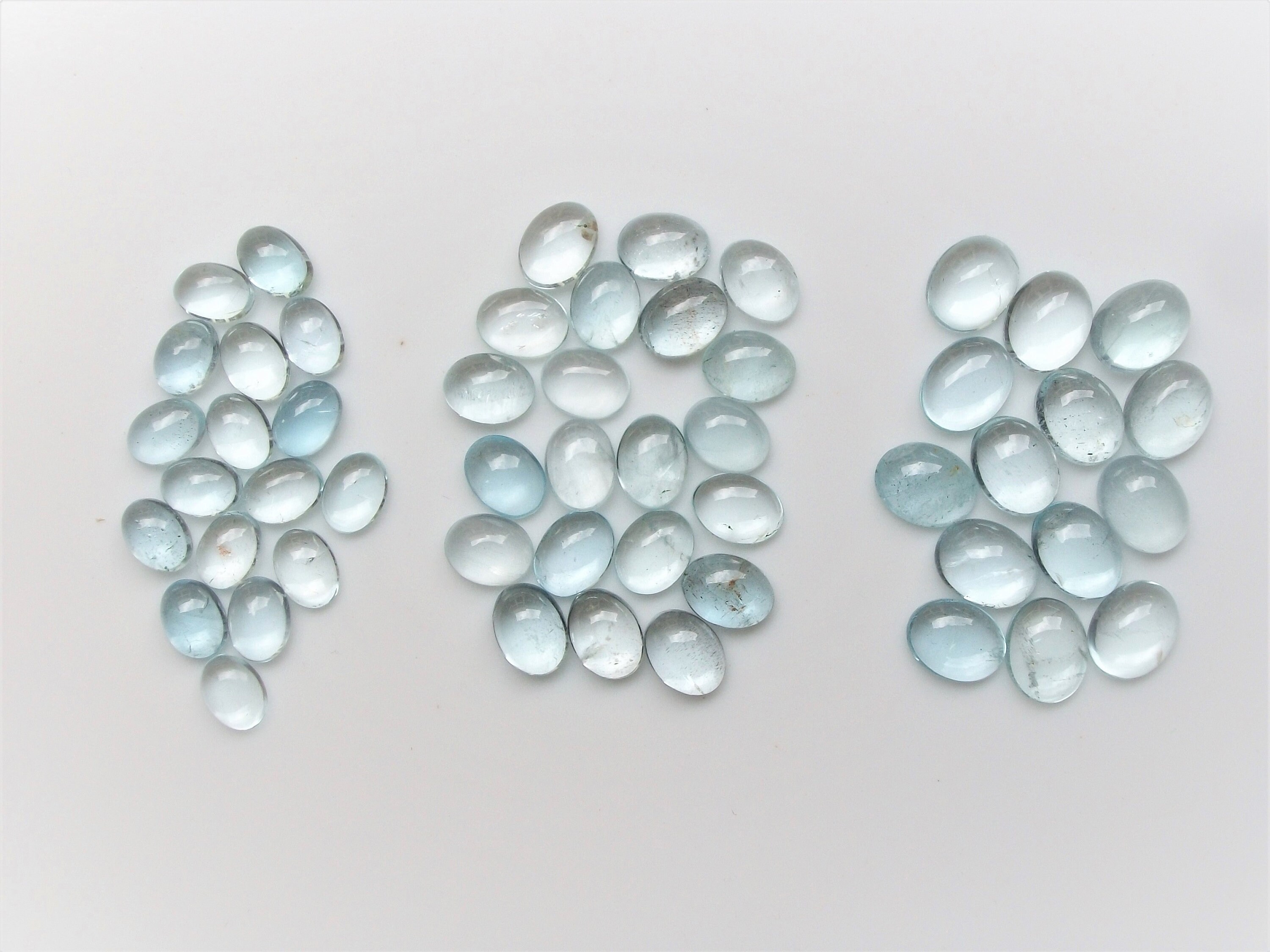 Natural Aquamarine Gemstone/oval Cabochon/aquamarine Cabochon Gemstone/march Birthstone/precious Aquamarine/aaa Quality/jewelry Making Stone