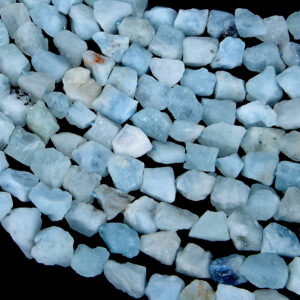 8-12mm Aquamarine Gemstone Rough Nugget Chunks Loose Beads (s6) 8-12mm Aquamarine Gemstone Rough Nugget Chunks Loose Beads (s6)