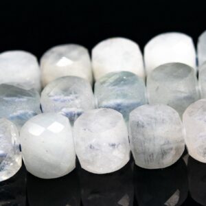 6MM Aquamarine Beads Faceted Cube Grade AA Genuine Natural Gemstone Loose Beads 16"/ 8" Bulk Lot Options (113044) 6MM Aquamarine Beads Faceted Cube Grade AA Genuine Natural Gemstone Loose Beads 16"/ 8" Bulk Lot Options (113044)