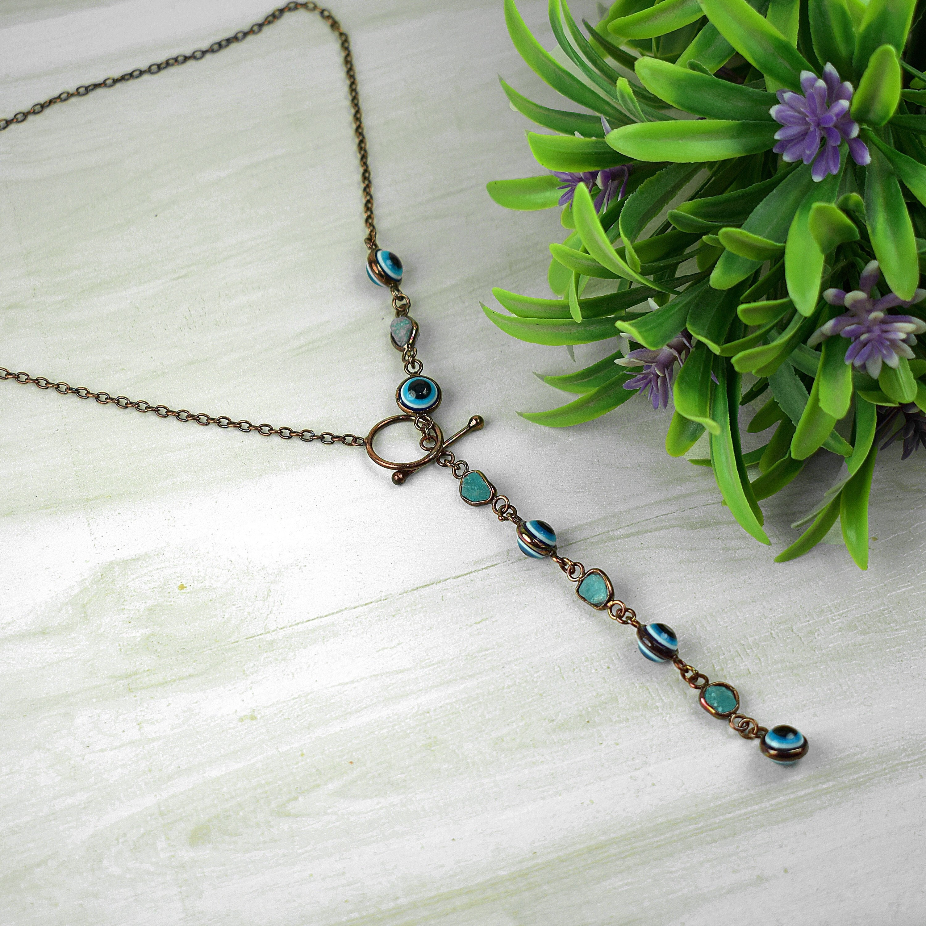 Aquamarine Necklace, Gemstone Necklace, Rough Stone Necklace, Birthstone Necklace, Necklace For Her, Necklace For Women, Gift For Her