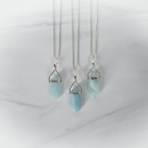 Aquamarine Necklace, Aquamarine Jewelry, Raw Aquamarine Necklace, Sterling Aquamarine Pendant,march Birthstone Jewelry, Gemstone Appeal, Gsa