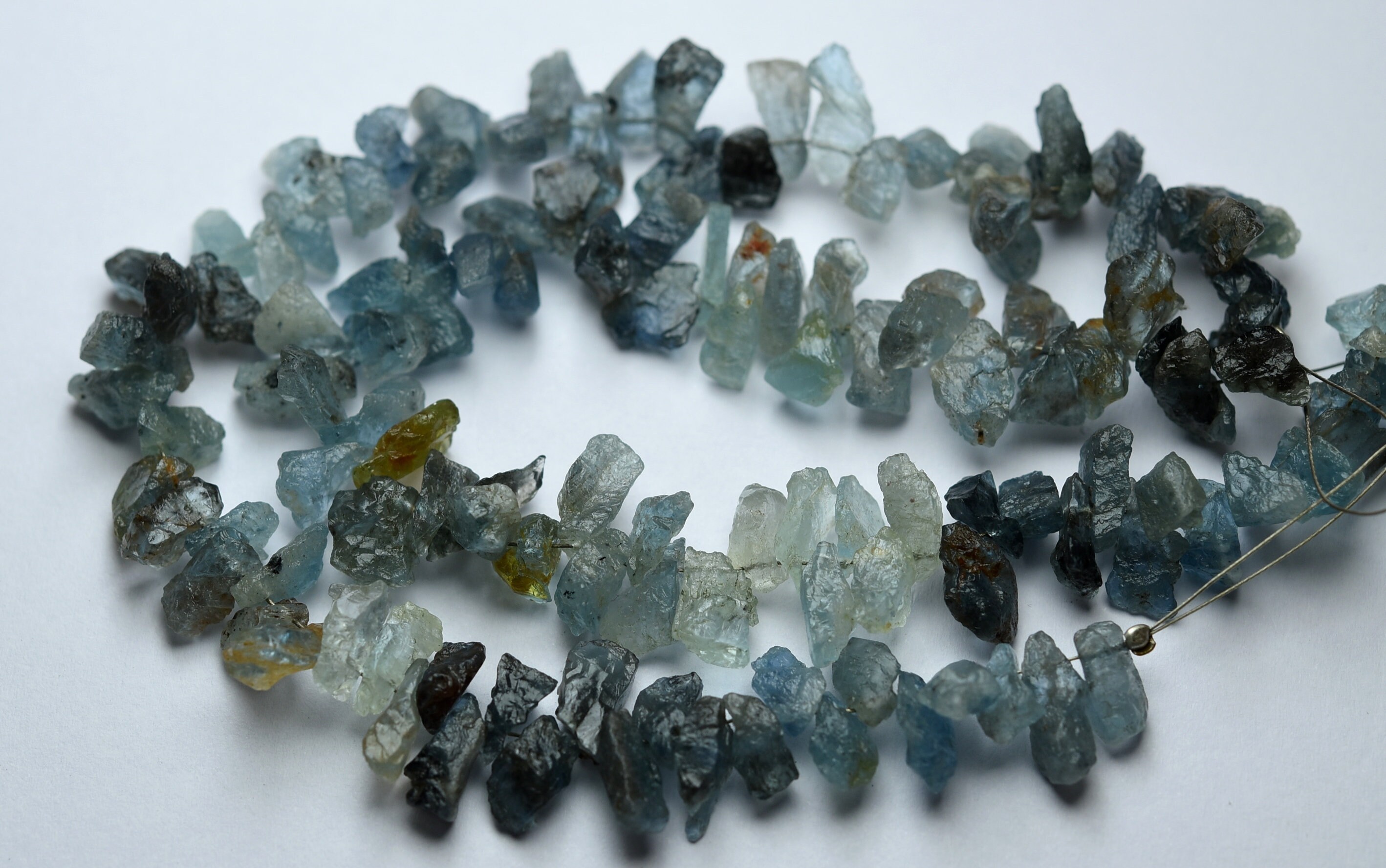 8 Inch Strand,super Rare New Arrival,natural Aquamarine Stick,6-12mm 8 Inch Strand,super Rare New Arrival,natural Aquamarine Stick,6-12mm