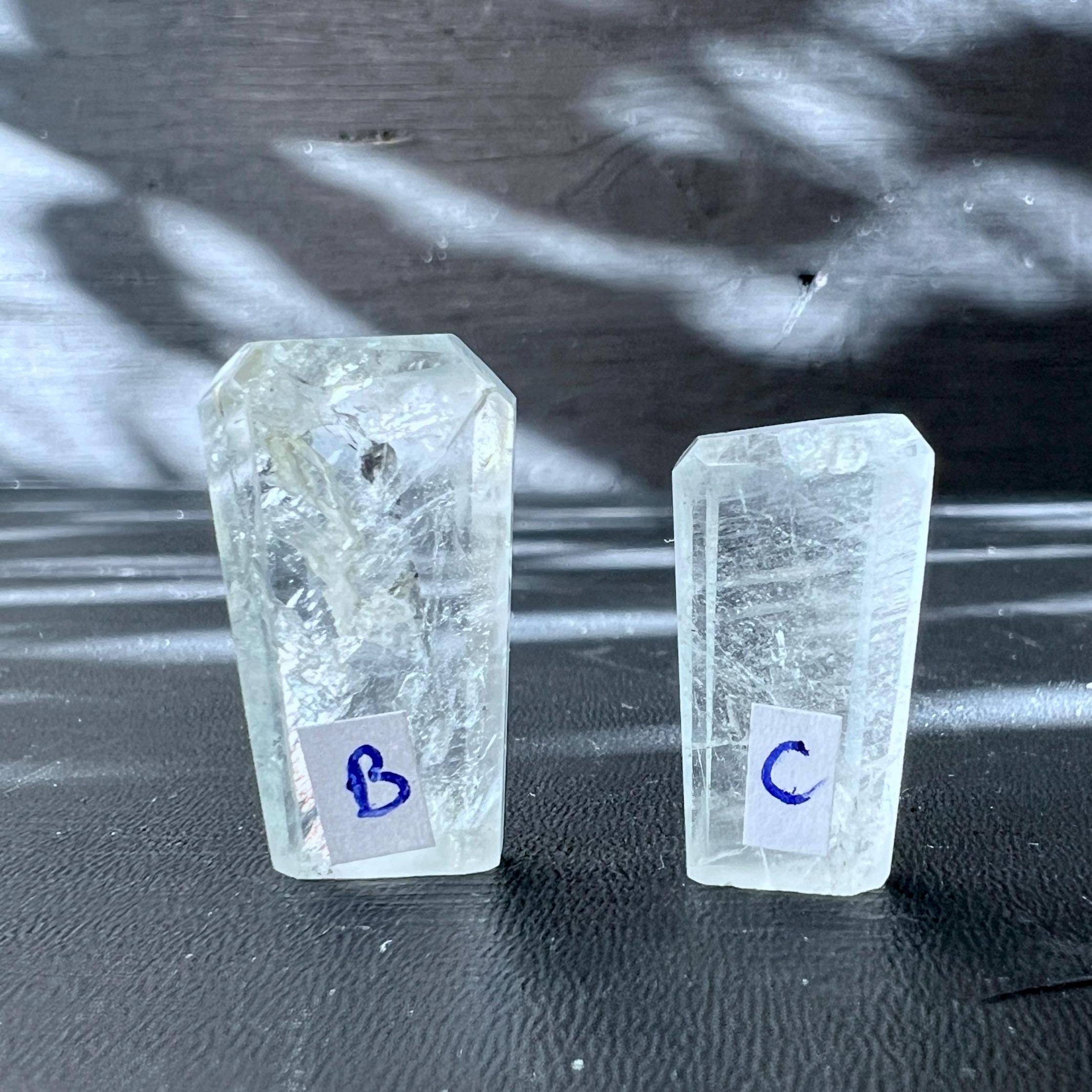 Small Aquamarine Point 0.7 Inches Polished Blue Beryl Tower Small Aquamarine Point 0.7 Inches Polished Blue Beryl Tower