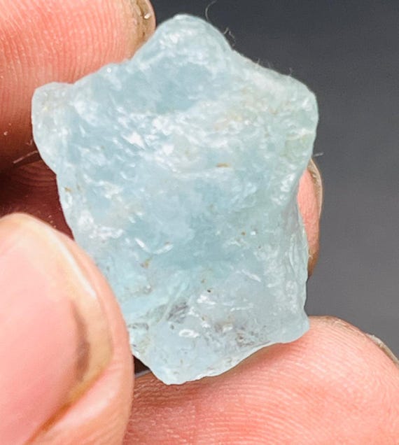 Aaa Deep Sea Aquamarine Rough Natural Aquamarine Rough Gemstone Raw Aquamarine For Jewelry Making Best Quality 20 Caret