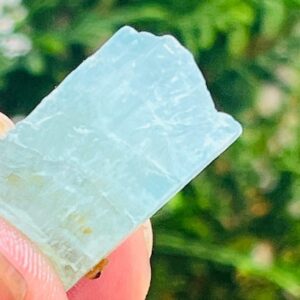 Aaa Deep Sea Aquamarine Rough Natural Aquamarine Rough Gemstone Raw Aquamarine For Jewelry Making Best Quality 30 Caret