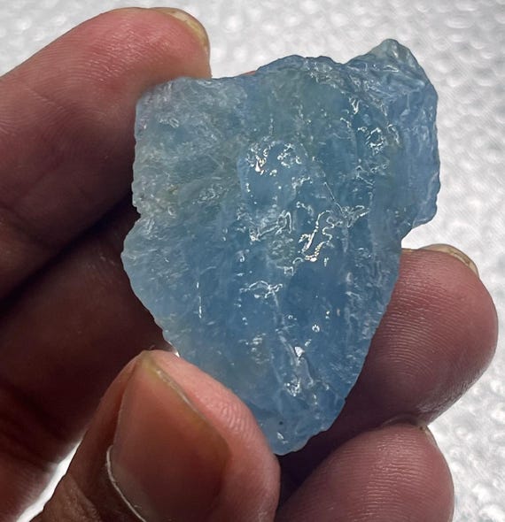 Aaa Deep Sea Aquamarine Rough Natural Aquamarine Rough Gemstone Raw Aquamarine For Jewelry Making Best Quality 100 Caret