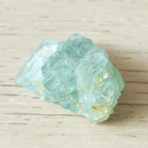 Raw Aquamarine Crystal (6.7g) Rough Aquamarine Stone, Clear Blue Natural Gemstone Raw Crystal
