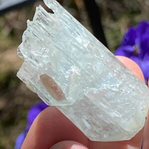 Aquamarine Crystal Large Skeletal Elestial Self Healed Natural Museum Grade Specimen