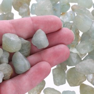 Raw Aquamarine Pieces, Vietnamese Aquamarine, Rough Aquamarine Uncut, Aquamarine Lot, Rough Aquamarine, MAqua001