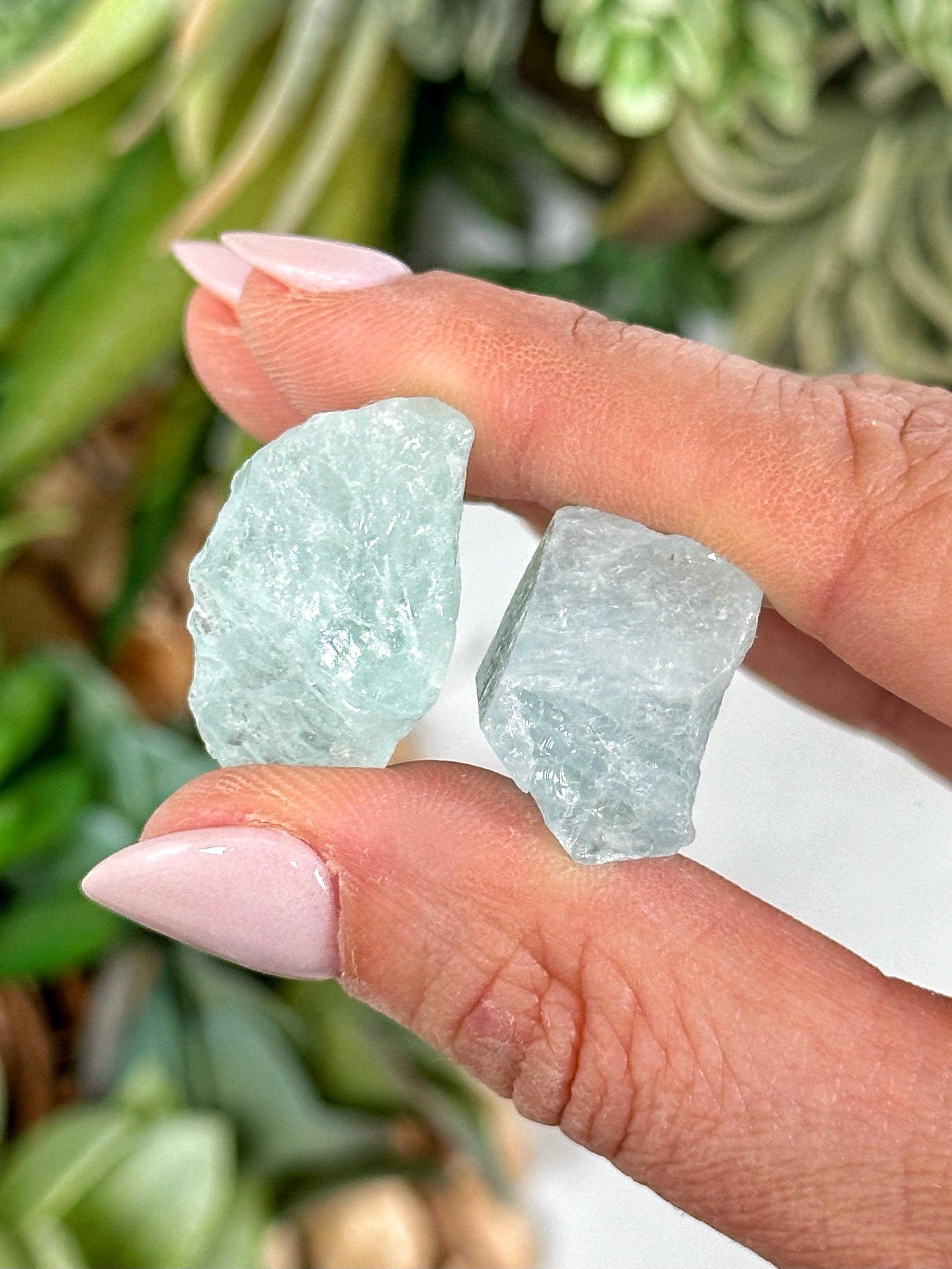 Aquamarine | Xs-xl | - No. 259 (raw Blue Crystal Specimen, Throat Chakra, Healing Stone, Peace)