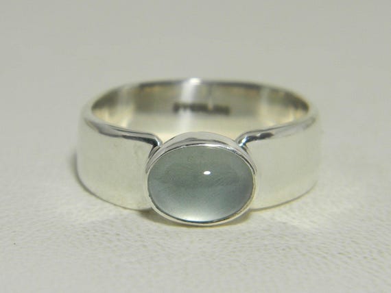 Aquamarine Ring, Sterling Silver Band Ring, March Birthstone Ring, Aquamarine Boho Ring, Aquamarine Women Ring, Ring For Mom, Gift For Her Aquamarine Ring, Sterling Silver Band Ring, March Birthstone Ring, Aquamarine Boho Ring, Aquamarine Women Ring, Ring For Mom, Gift For Her