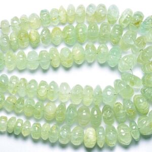 Aquamarine Rondelle Beads - 7 inches - Natural Hand Carved Aquamarine Carving Rondelles - Size is 7-9 mm #1597 Aquamarine Rondelle Beads - 7 inches - Natural Hand Carved Aquamarine Carving Rondelles - Size is 7-9 mm #1597