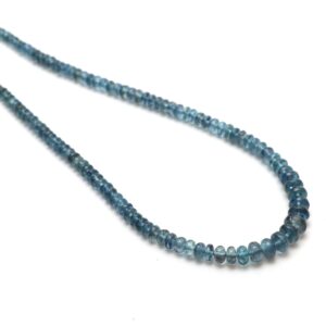 Aquamarine Smooth Rondelle Beads, 3.5 Mm To 7.5 Mm, Aquamarine Jewelry Handmade Gift For Women, 18 Inches Full Strand, Price Per Strand Aquamarine Smooth Rondelle Beads, 3.5 Mm To 7.5 Mm, Aquamarine Jewelry Handmade Gift For Women, 18 Inches Full Strand, Price Per Strand