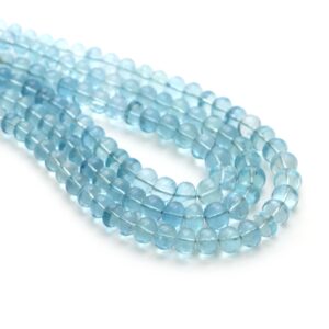 Aquamarine Smooth Rondelle Beads, 5.5 Mm To 8.5 Mm, Aquamarine Jewelry Handmade Gift For Women, 8 Inches/ 18 Inches Strand, Price Per Strand Aquamarine Smooth Rondelle Beads, 5.5 Mm To 8.5 Mm, Aquamarine Jewelry Handmade Gift For Women, 8 Inches/ 18 Inches Strand, Price Per Strand