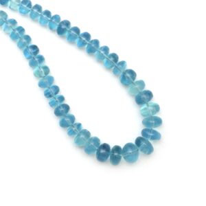 Stabilized Aquamarine Smooth Rondelle Beads, 7 Mm To 11 Mm, Aquamarine Jewelry Making Beads, 20 Inches Full Strand, Price Per Strand Stabilized Aquamarine Smooth Rondelle Beads, 7 Mm To 11 Mm, Aquamarine Jewelry Making Beads, 20 Inches Full Strand, Price Per Strand